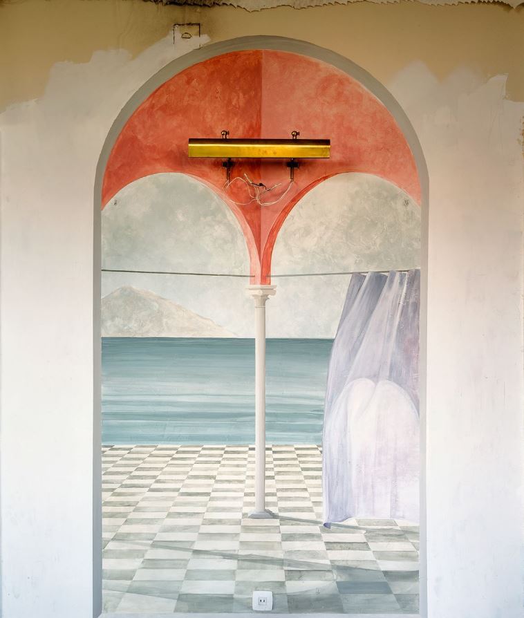 Elvira Solana — Arched mural