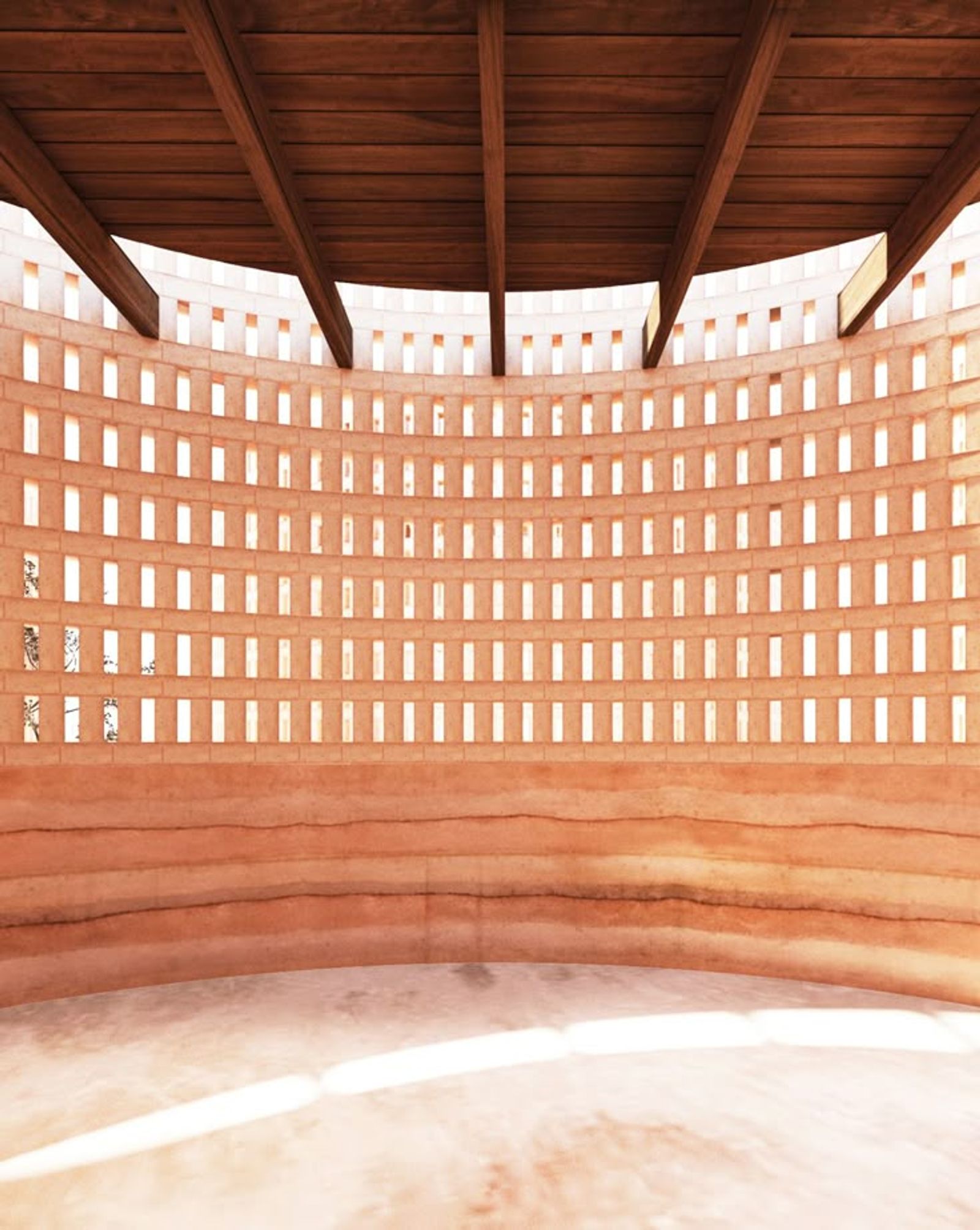 Ceramic screen detail