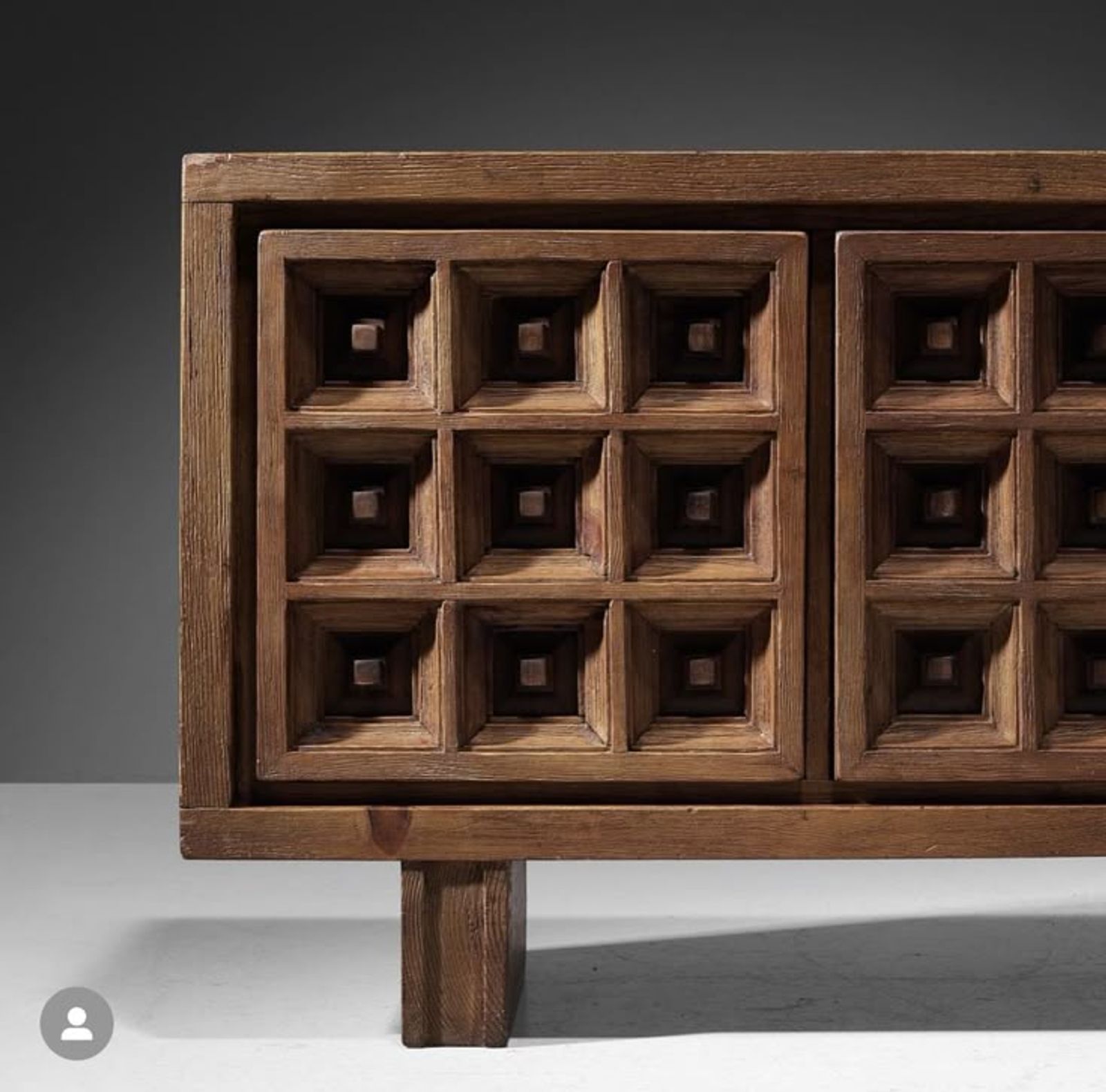 Morrentz brutalist credenza