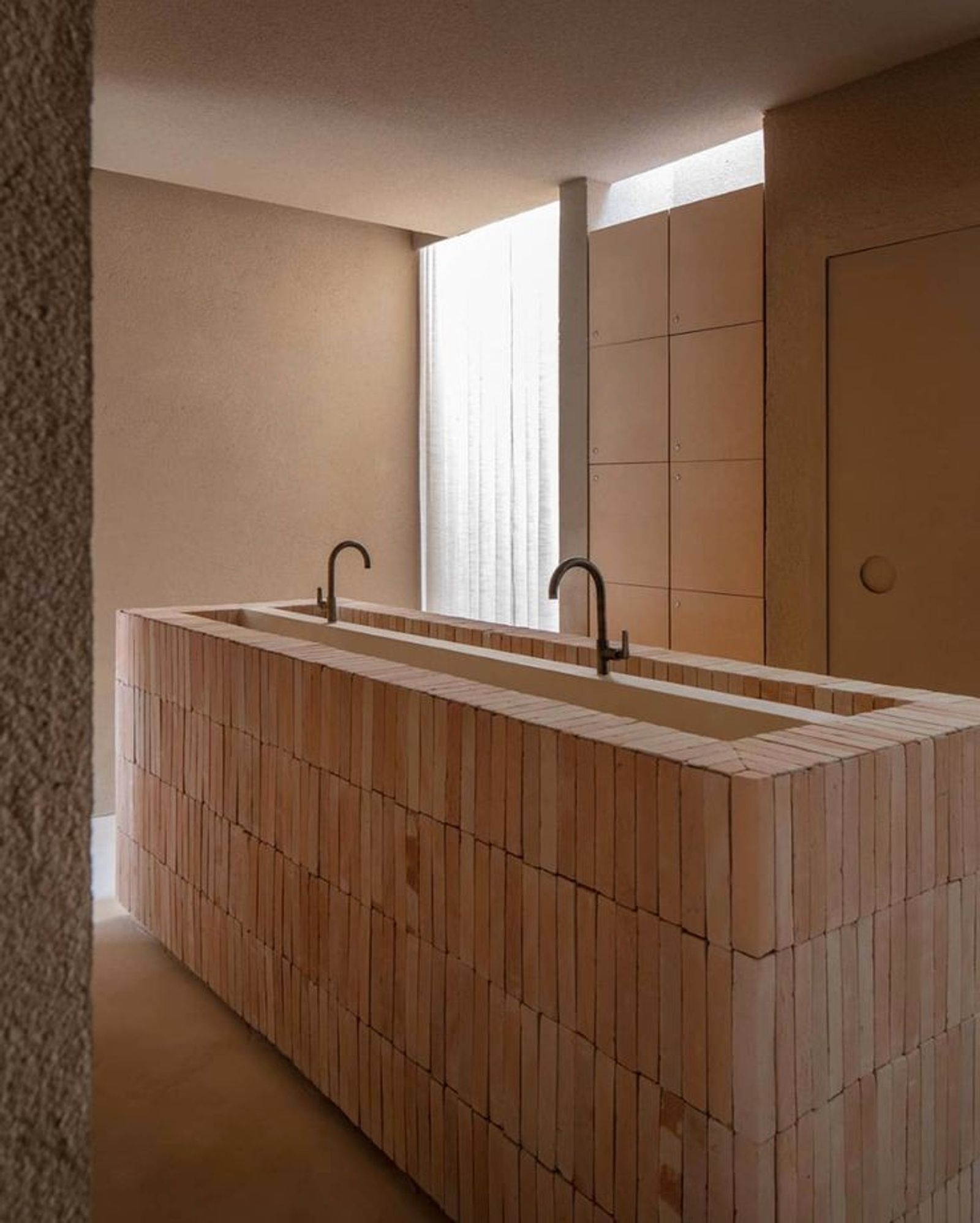 Terracotta tile pattern